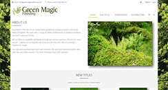 Desktop Screenshot of greenmagicpublishing.com